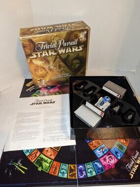 Vintage Star Wars Trivial Pursuit Classic Trilogy Collector's Edition Board Game